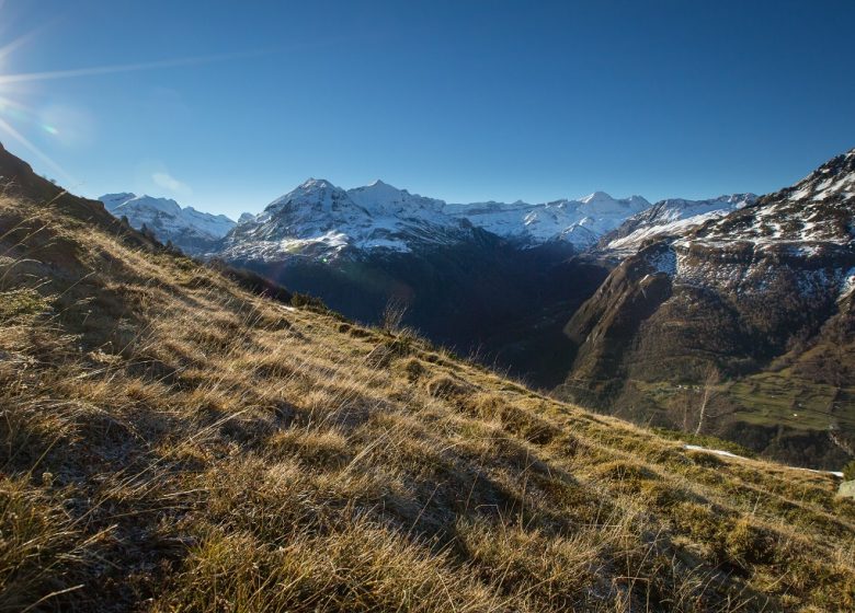 Le col de Ripeyre depuis Gèdre