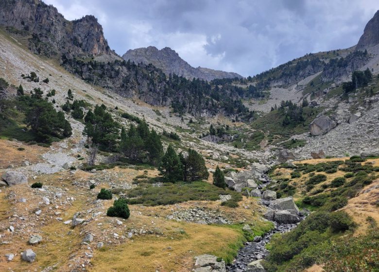 Les trois lacs du pic Arrouy