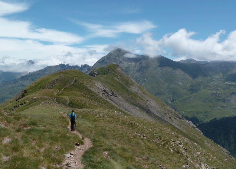 Le pic des Tentes et le Pic de la Pahule