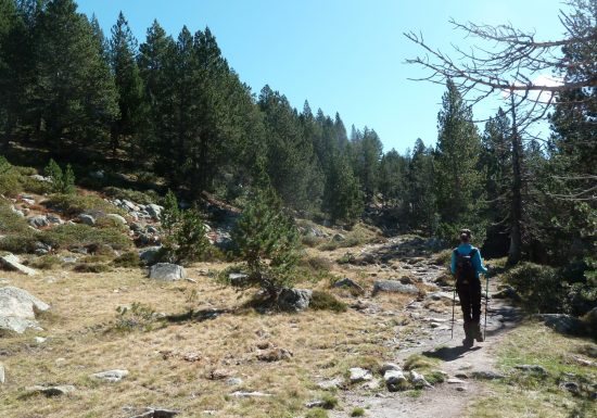 Le vallon et le refuge d&rsquo;Aygues-Cluses