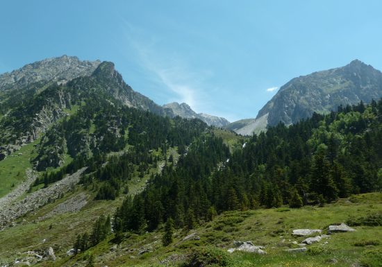 Les trois lacs du pic Arrouy