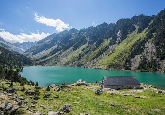 Le refuge des Oulettes, au pied du Vignemale