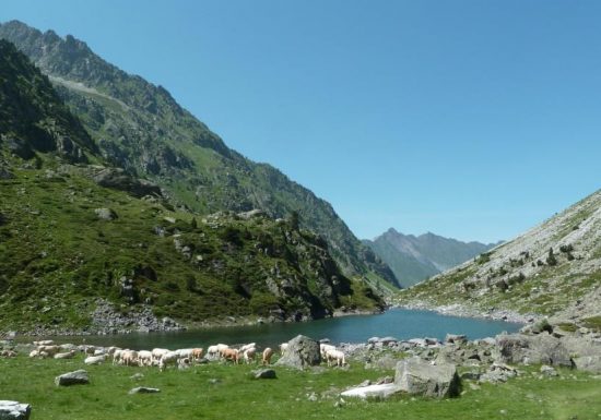 Les trois lacs du pic Arrouy