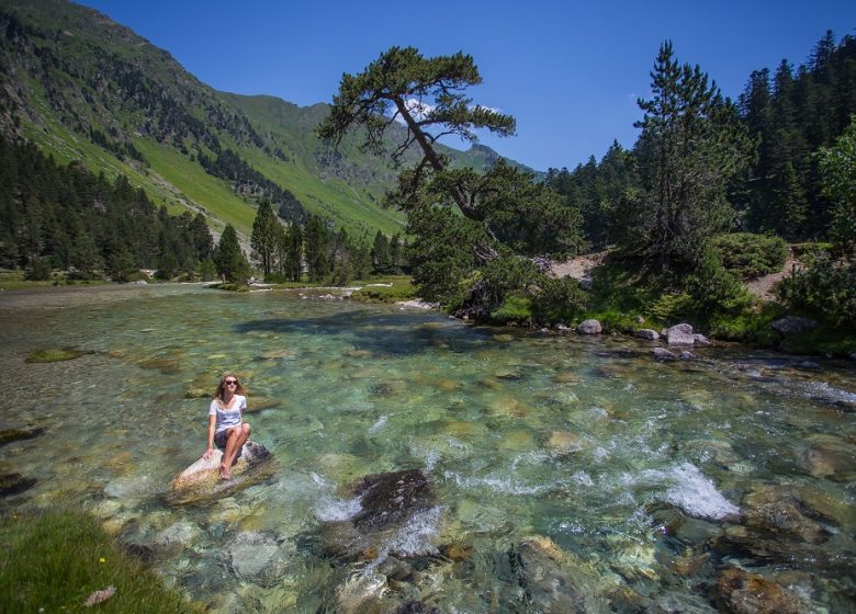 Vallée du Marcadau et refuge Wallon