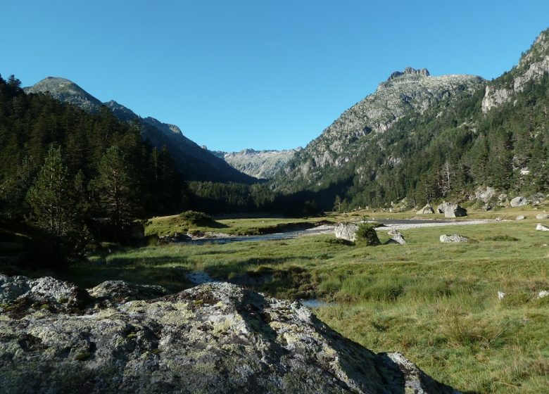 Vallée du Marcadau et refuge Wallon