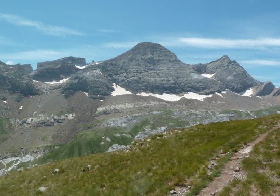 Le pic des Tentes et le Pic de la Pahule