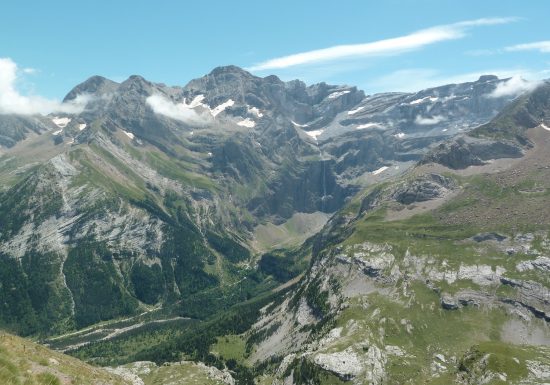 Le pic des Tentes et le Pic de la Pahule