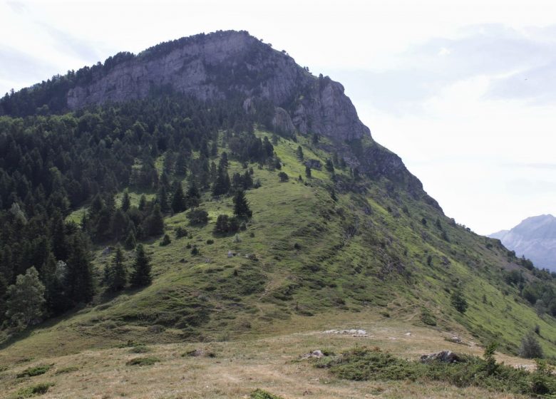 Le col de Ripeyre depuis Gèdre