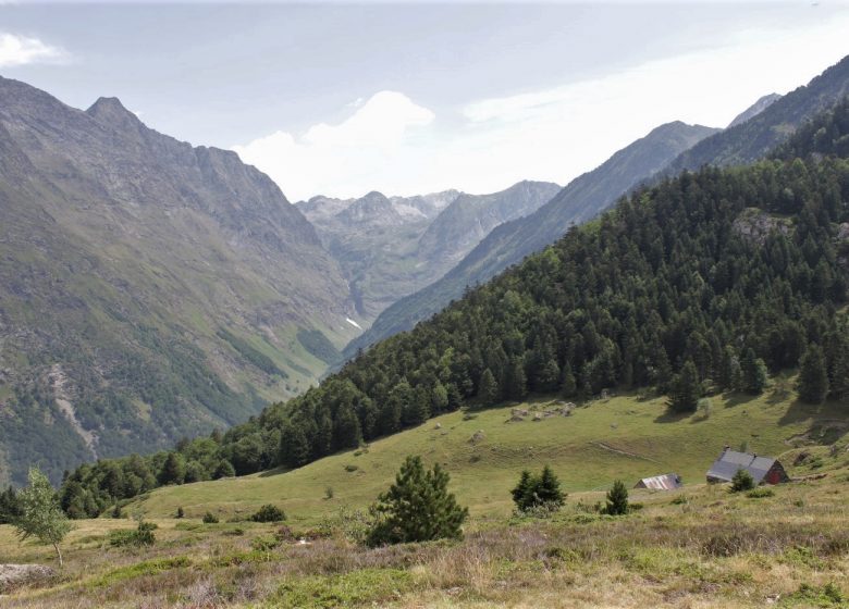 Le col de Ripeyre depuis Gèdre