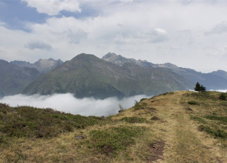 Le col de Ripeyre depuis Gèdre