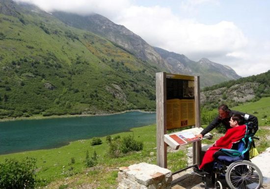 Le sentier d&rsquo;interprétation horizontal du Tech